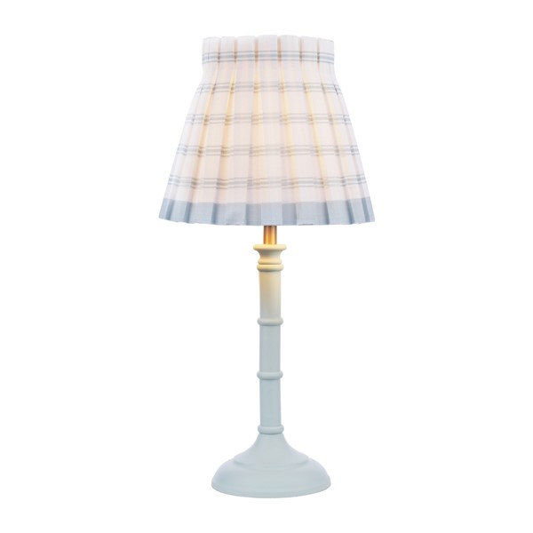 (image for) Laura Ashley Farnworth Table Lamp Matt Green With Shade